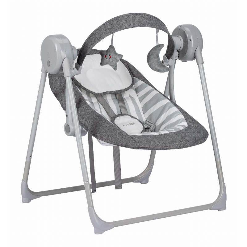 Гойдалка дитяча FreeON Snuggy lines grey