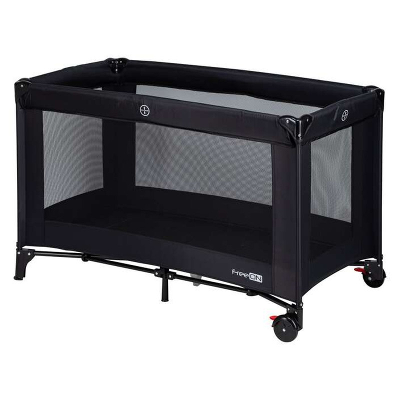 Ліжко-манеж дитяче FreeON Snozze black