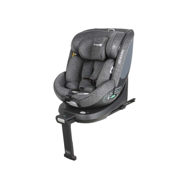 Автокрісло FreeON LOTUS поворотність 360° i-size 40-125 сірий