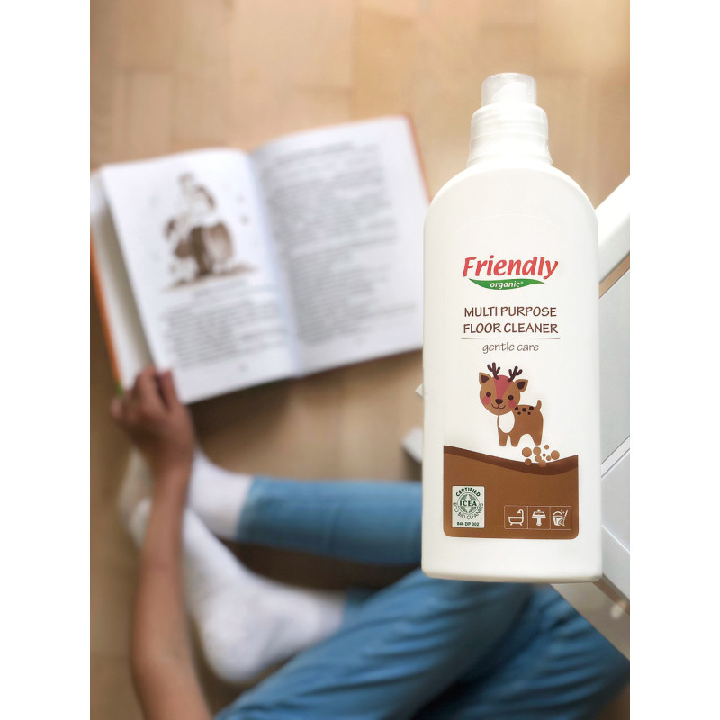 Засіб Friendly Organic Органічний багатоцільовий для миття підлоги торговельної марки 1000мл.