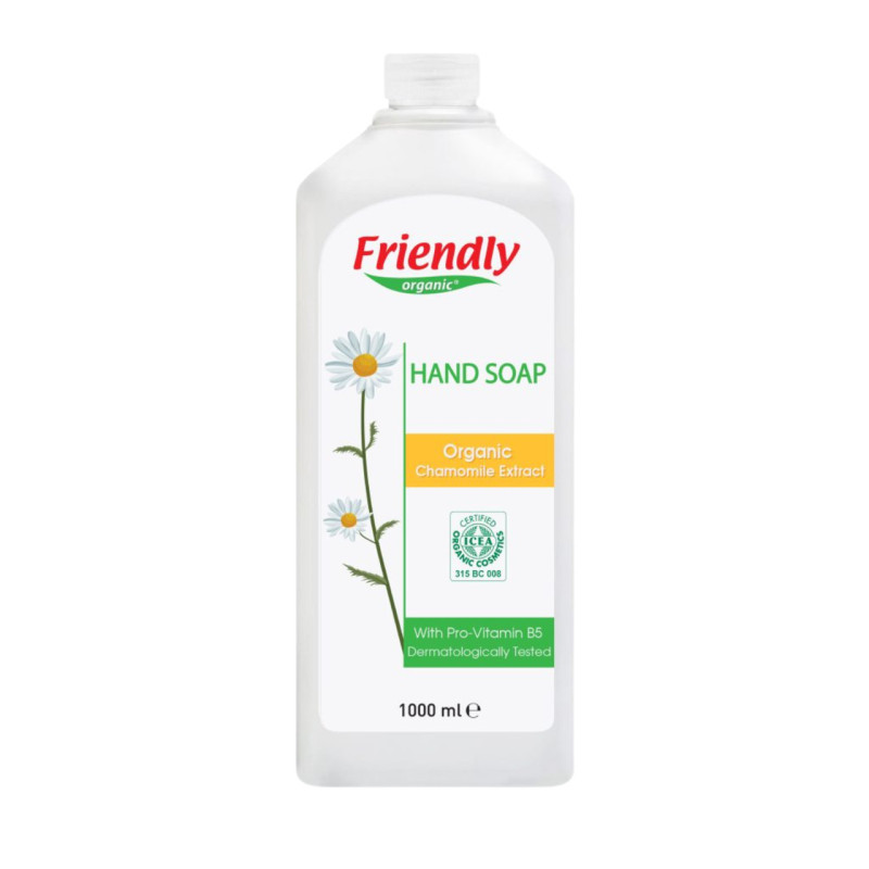 Мило Friendly Organic Екологічне для рук Екстракт ромашки 1000мл.