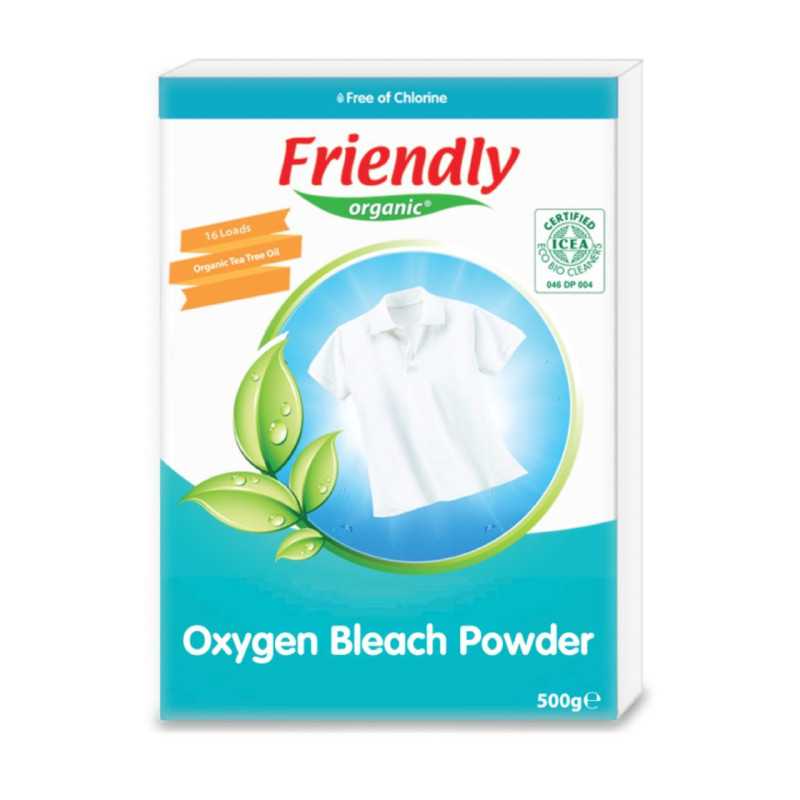 Friendly Organic Органічний кисневий порошок для видалення плям торговельної марки 500гр