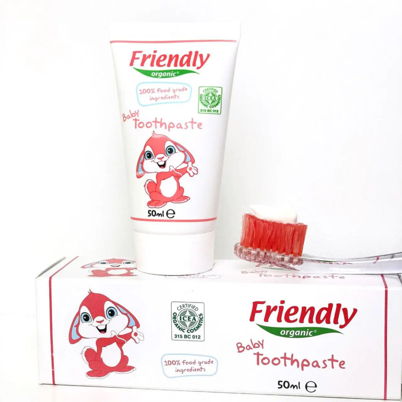 Зубна паста Friendly Organic Дитяча торговельної марки “”50мл