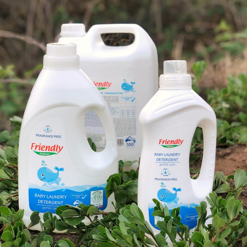 Засіб Friendly Organic Органічний для прання дитячої білизни торговельної марки Без запаху 5000мл.