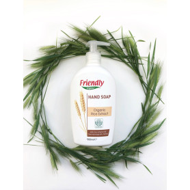 Мило Friendly Organic Екологічне для рук Екстракт рису 500мл.