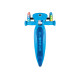 Самокат GLOBBER PRIMO FOLDABLE LIGHTS, блакитний, колеса з підсвіткою, 50кг, 3+