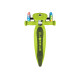 Самокат GLOBBER PRIMO FOLDABLE LIGHTS, зелений, колеса з підсвіткою, 50кг, 3+