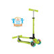 Самокат GLOBBER PRIMO FOLDABLE LIGHTS, зелений, колеса з підсвіткою, 50кг, 3+