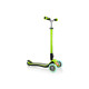 Самокат GLOBBER ELITE PRIME зелений, колеса з підсвіткою, 50кг, 3+, 3 колеса