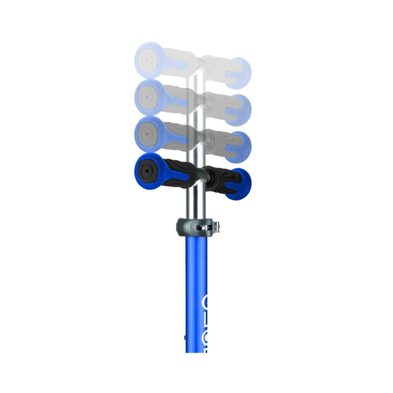 Самокат GLOBBER ELITE синій, колеса та панель з підсвіткою, до 50кг, 3+, 3 колеса