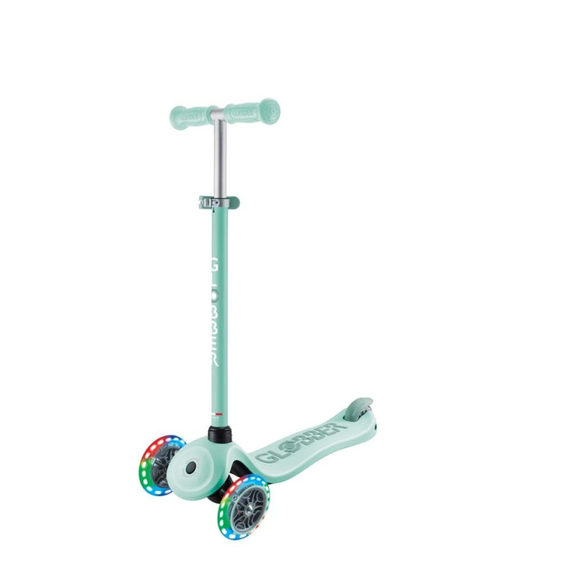Самокат GLOBBER 4 в 1 GO UP SPORTY, колеса що світяться м'ятно-фісташковий