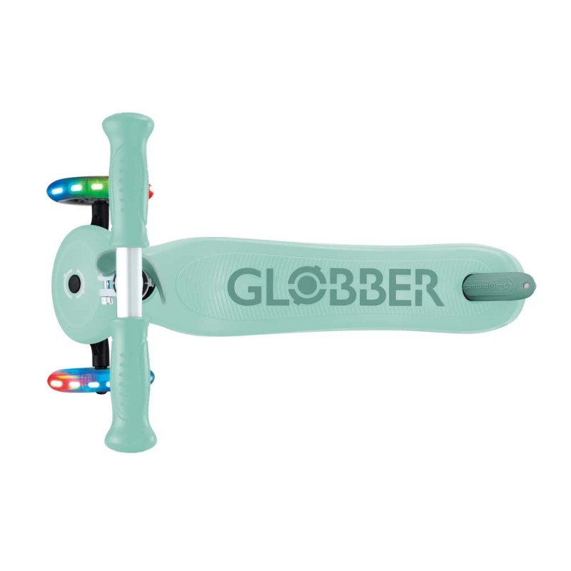 Самокат GLOBBER 4 в 1 GO UP SPORTY, колеса що світяться м'ятно-фісташковий