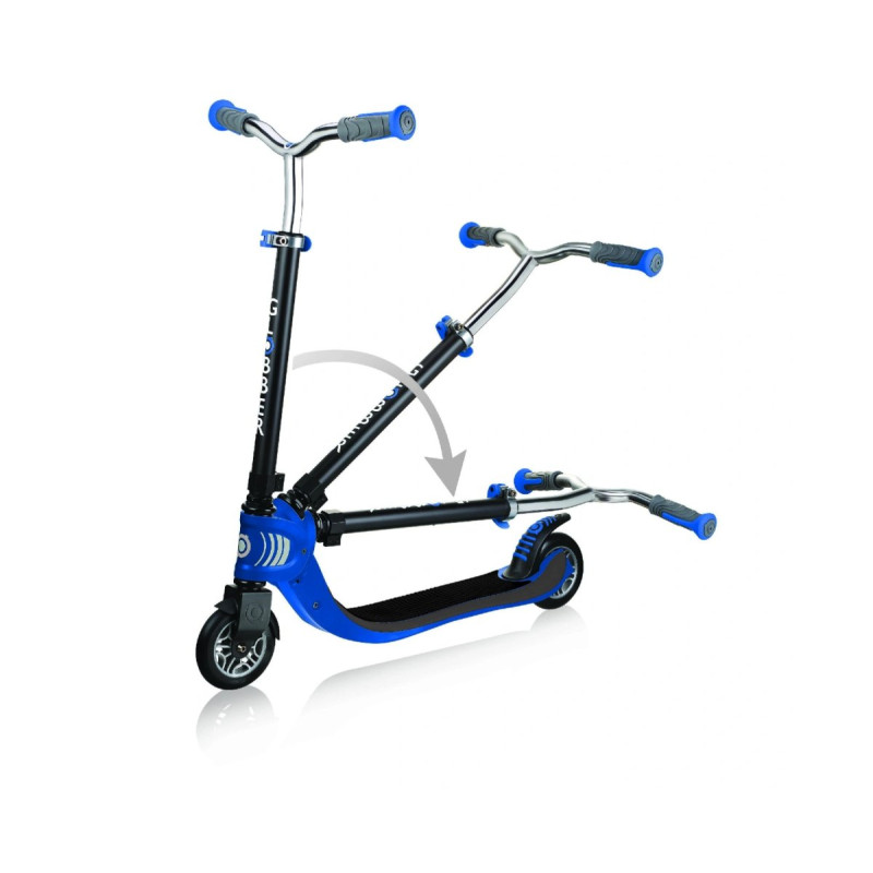 Самокат GLOBBER FLOW FOLDABLE 125 чорно-синій, 100кг, 6+