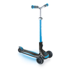 Самокат GLOBBER ULTIMUM, с подсветкой, синий, до 100кг, 5+, 3 колеса