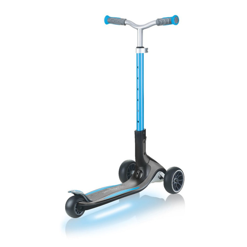 Самокат GLOBBER ULTIMUM, с подсветкой, синий, до 100кг, 5+, 3 колеса