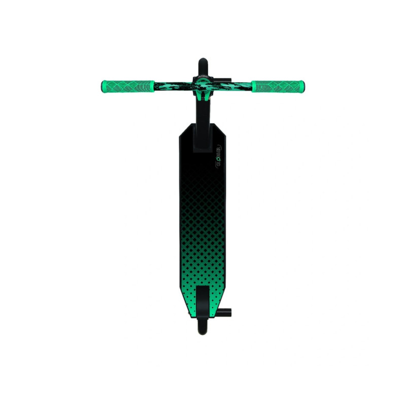 Самокат GLOBBER GS720 чорно-бірюзовий, трюковий, з пегами, до 100кг, 8+
