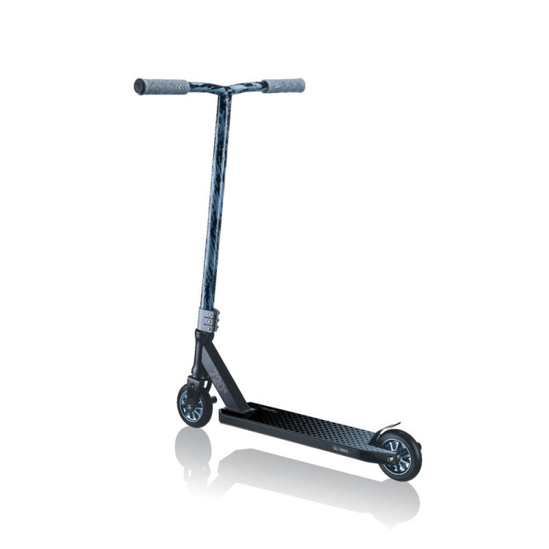 Самокат GLOBBER GS720 черно-серый, трюковой, с пегами, до 100кг, 8+