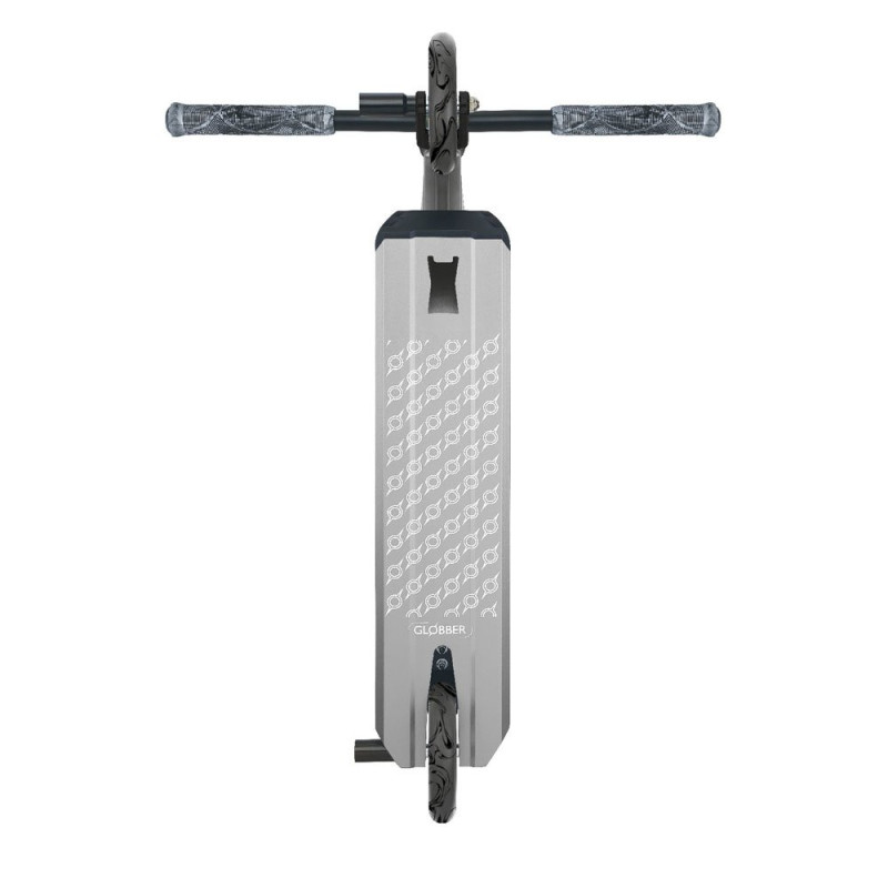 Самокат GLOBBER GS900 черно-серый, трюковой, с пегами, до 100кг, 8+