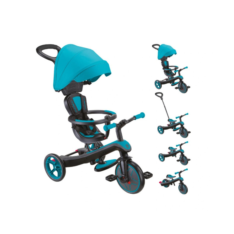 Велосипед GLOBBER EXPLORER TRIKE 4в1 - Бірюзовий