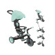 Велосипед GLOBBER EXPLORER TRIKE 4в1 - М'ятний