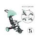 Велосипед GLOBBER EXPLORER TRIKE 4в1 - М'ятний