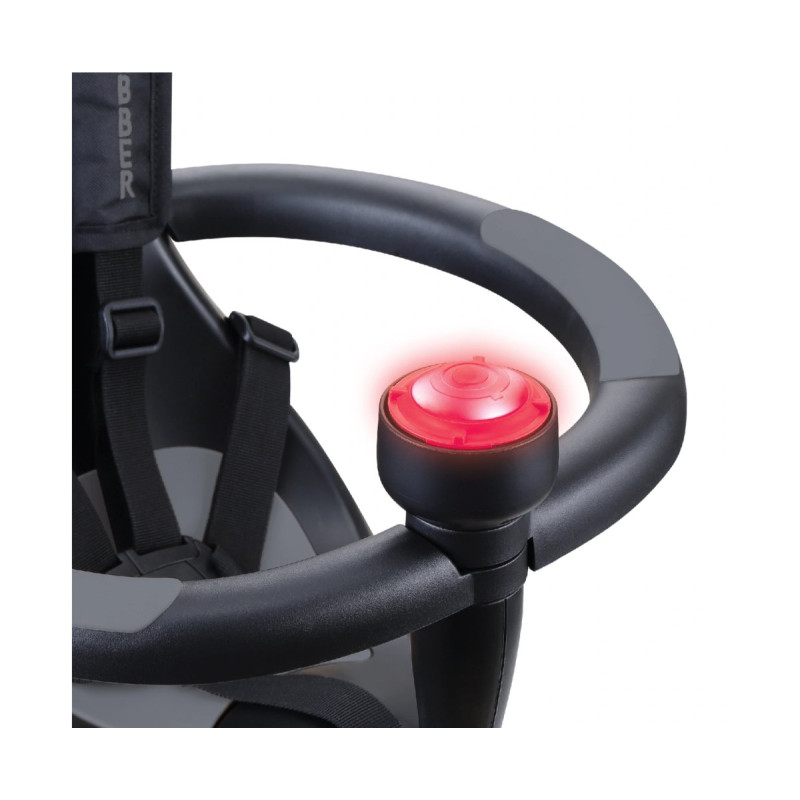 Велосипед GLOBBER EXPLORER TRIKE 4в1 DELUXE PLAY - Чорно-сірий