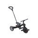 Велосипед GLOBBER EXPLORER TRIKE 4в1 DELUXE PLAY - Чорно-сірий