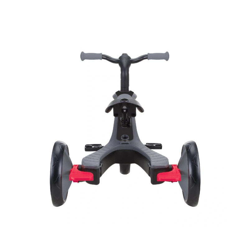 Велосипед GLOBBER EXPLORER TRIKE 4в1 DELUXE PLAY - Чорно-сірий