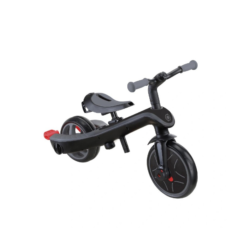 Велосипед GLOBBER EXPLORER TRIKE 4в1 DELUXE PLAY - Чорно-сірий