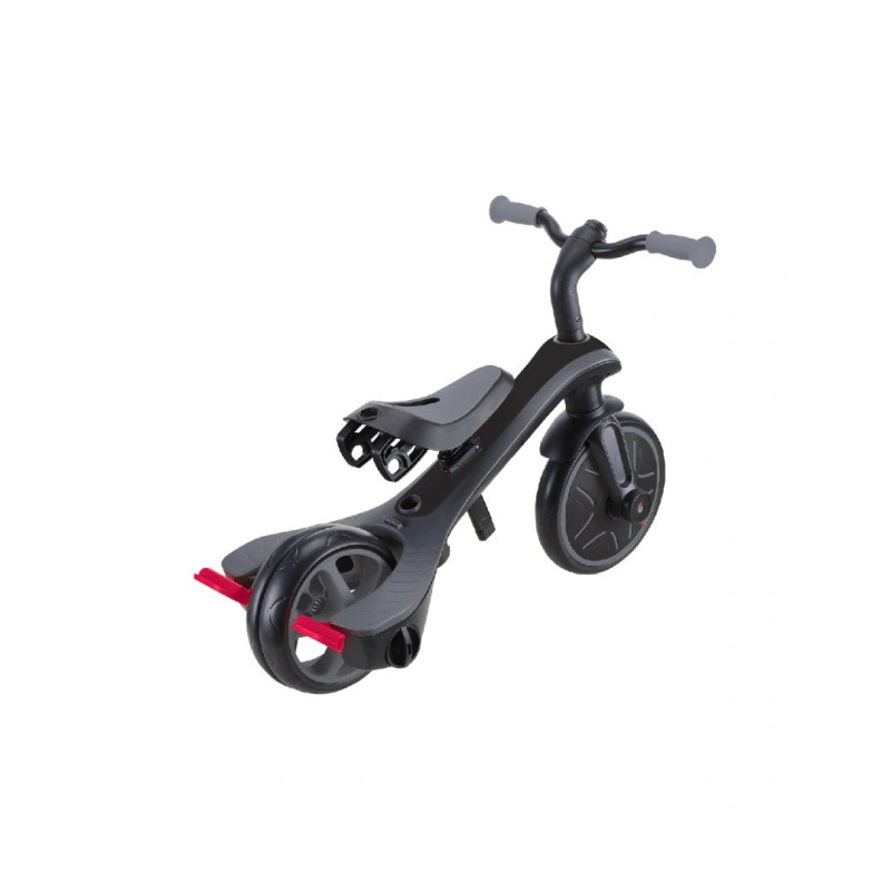 Велосипед GLOBBER EXPLORER TRIKE 4в1 DELUXE PLAY - Чорно-сірий
