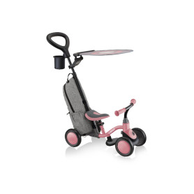 Біговел GLOBBER LEARNING BIKE 3в1 DELUXE - Пастельно-рожевий