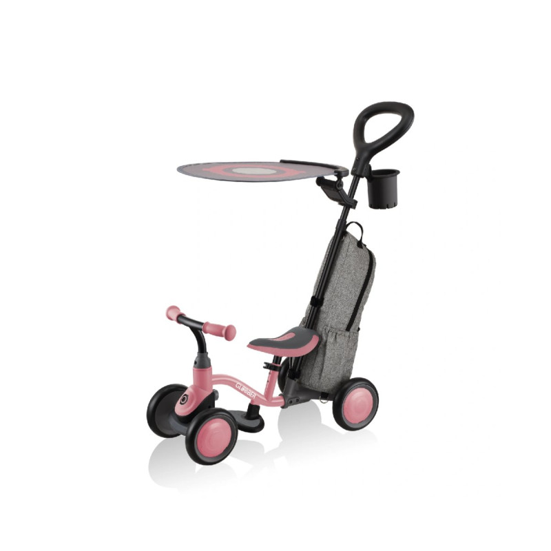 Біговел GLOBBER LEARNING BIKE 3в1 DELUXE - Пастельно-рожевий