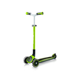 Самокат GLOBBER ER LIGHTS зелений, колеса з підсвіткою, 50кг, 4+
