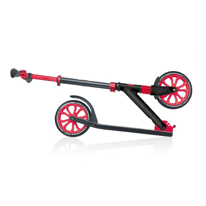 Самокат GLOBBER NL500-205 черно-красный, до 100кг, 8+