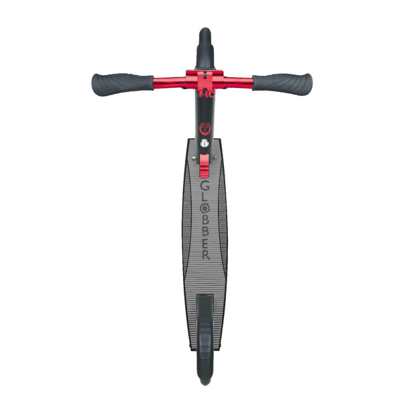 Самокат GLOBBER NL500-205 черно-красный, до 100кг, 8+