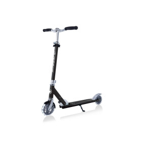 Самокат GLOBBER FLOW ELEMENT LIGHTS, чорний, колеса з підсвіткою, до 100кг, 5+, 2 колеса