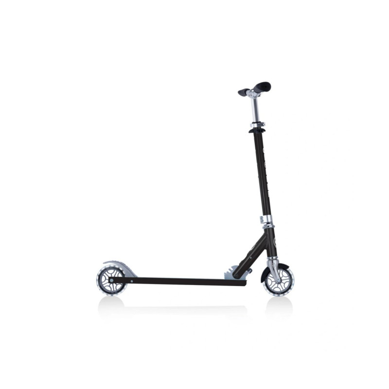 Самокат GLOBBER FLOW ELEMENT LIGHTS, чорний, колеса з підсвіткою, до 100кг, 5+, 2 колеса