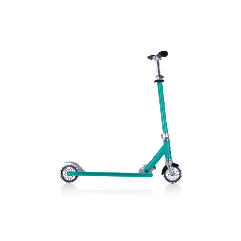 Самокат GLOBBER FLOW ELEMENT LIGHTS, нефритовий, колеса з підсвіткою, до 100кг, 5+, 2 колеса