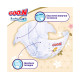 Підгузки Goo.N Premium Soft для дітей 5-9 кг розмір 3M, на липучках, унісекс, 64 шт