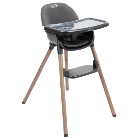 Стільчик для годування 3 в 1 Graco Presti Gray