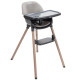 Стільчик для годування 3 в 1 Graco Presti light Gray Стільчик для годування 3 в 1 Graco Presti light Gray