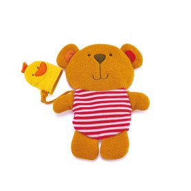 Мочалка Hape Набір Ведмедик та каченя