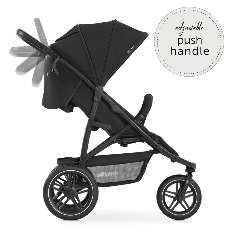 Прогулянкова коляска HAUCK Rapid 3R Black