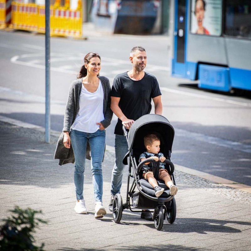 Прогулянкова коляска HAUCK Rapid 3R Black