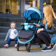 Прогулянкова коляска HAUCK Swift Plus neon blue/caviar