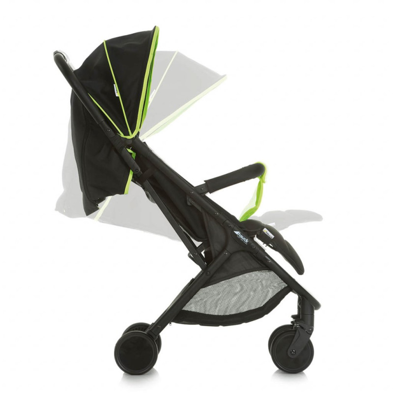 Прогулянкова коляска HAUCK Swift Plus neon yellow/caviar