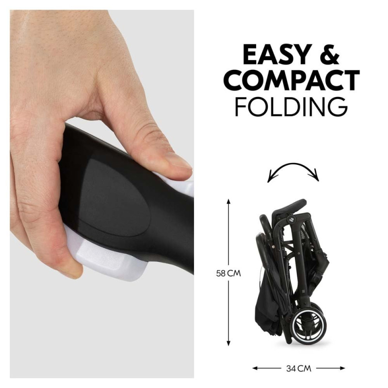 Прогулянкова коляска HAUCK Travel N Care Disney 100 Black + органайзер