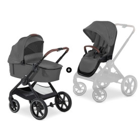 Універсальна коляска 2 в 1 HAUCK Walk N Care air dark grey