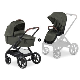 Універсальна коляска 2 в 1 HAUCK Walk N Care air dark olive