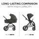 Універсальна коляска 2 в 1 HAUCK Walk N Care air dark olive